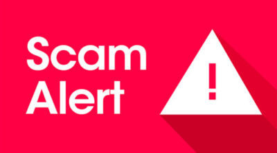 Public Service Announcement – SCAM ALERT