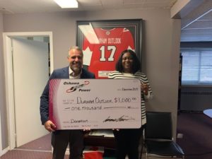  Durham Outlook Donation