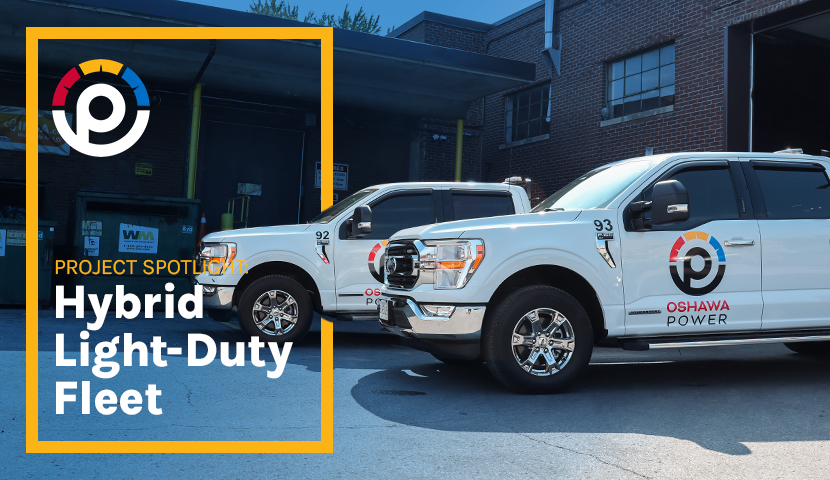 Revving Up for a Greener Future: Meet Oshawa Power’s First Hybrid Trucks